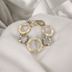 IKITA - Hammered Metal Bracelet